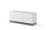 Join Composition 160L2 Wood Top W/ Legs 9500.404566 Pure White, Black