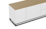 Join Composition 160L2 Wood Top W/ Legs 9500.404573 Oak, Pure White, Black