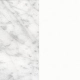 Join Composition 160L2 Marble Top W/ Legs 9500.404597 White Marble, Pure White, Black