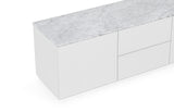 Join 180L1 with Base 9500.405242 White Marble and Pure White