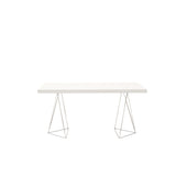 Multi 63" Table Top w/ Trestles 9500.611230 Pure White, Chrome