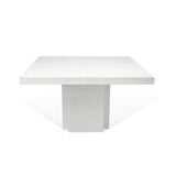 Dusk 59" Dining Table 9500.612619 High Gloss White