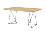 Multi 63" Table Top w/ Trestles