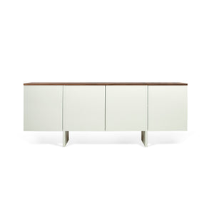 Edge Sideboard 9500.621680 Pure White, Walnut