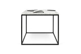 Gleam 20x20 Marble Side Table