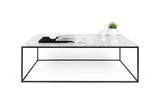 Gleam 47x30 Marble Coffee Table