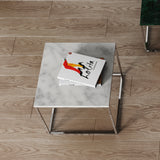 Gleam 20x20 Marble Side Table