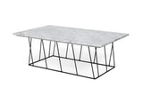 Helix 47x30 Marble Coffee Table