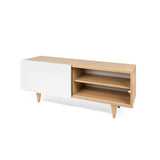 Cruz Tv Table 9003.639036 Oak, Pure White