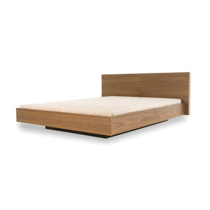 Float Bed - King Size w/ Mattress Support 9500.758614 Walnut