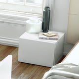 Float Night Stand w/ 1 Drawer 9000.759642 Pure White
