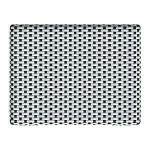 Butler Specialty Robias Rectangular Rattan 30" Bar Stool XRT White/Black Dot/ Natural Rattan Frame Natural Rattan and Synthetic weave 5604295-BUTLER