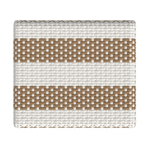 Butler Specialty Robias Rectangular Rattan 30" Bar Stool XRT Tan/White Stripe/ Natural Rattan Frame Natural Rattan and Synthetic weave 5604984-BUTLER