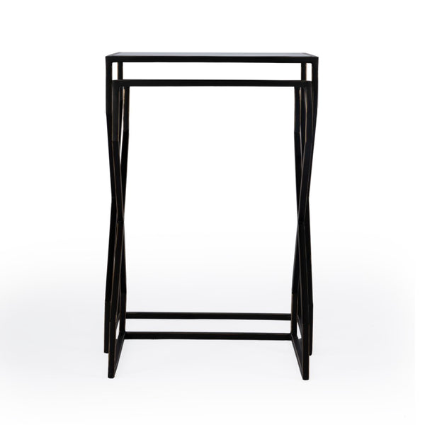 Butler Specialty Demi Modern Mirrored Nesting Tables 5605025