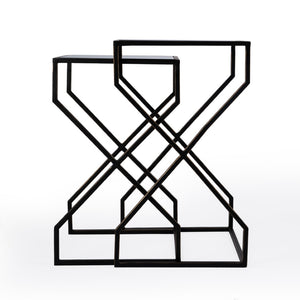 Butler Specialty Demi Modern Mirrored Nesting Tables 5605025