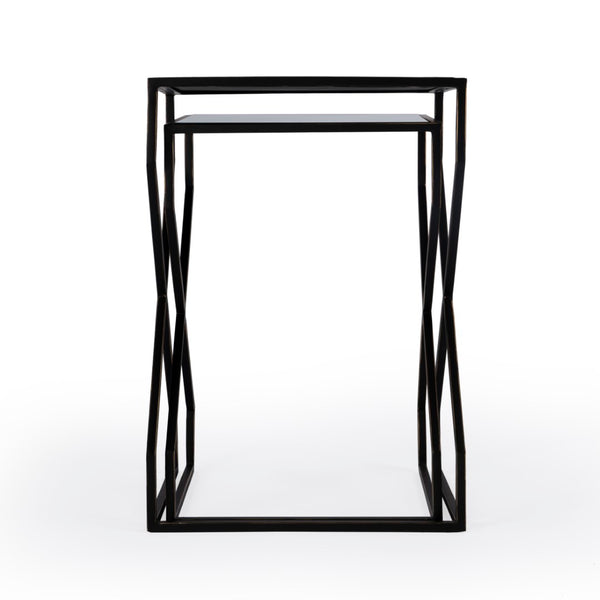 Butler Specialty Demi Modern Mirrored Nesting Tables 5605025