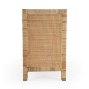 Butler Specialty Corfu 6 Drawer Natural Raffia Double Dresser 5606350