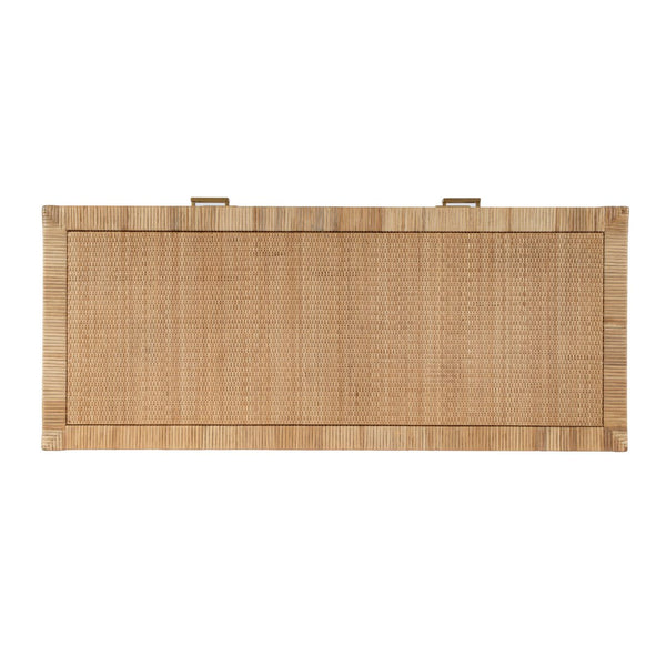 Butler Specialty Corfu 6 Drawer Natural Raffia Double Dresser 5606350