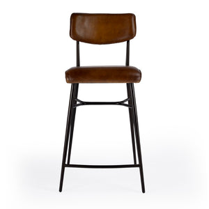 Butler Specialty Odessa 26" Square Leather Counter Stool 5613344