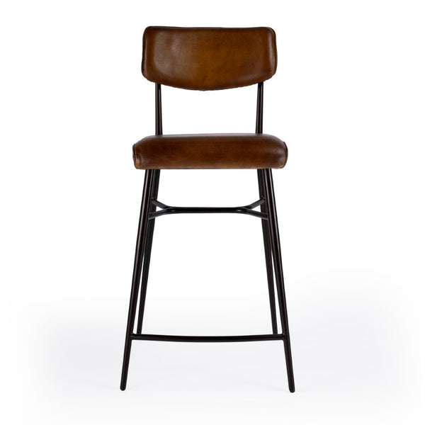 Butler Specialty Odessa 26" Square Leather Counter Stool 5613344