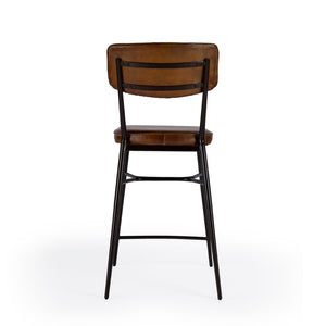 Butler Specialty Odessa 26" Square Leather Counter Stool 5613344