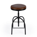 Butler Specialty Clyde Brown Leather Adjustable Bar Stool 5617344
