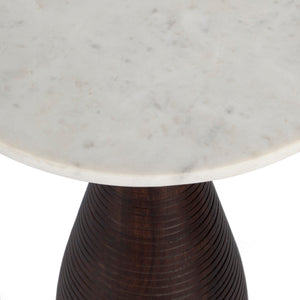 Butler Specialty Julia Marble Pedestal End Table 5627140