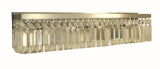 3-Light Brushed Nickel Hannah Sconce