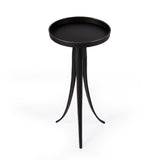 Butler Specialty Monique Large Pedestal Accent Table XRT Metalworks Aluminum 5637025-BUTLER