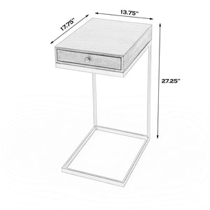 Butler Specialty Alec 1  Drawer C Shaped End Table 5643140