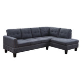 Jeimmur Contemporary Sectional Sofa Gray Linen(#1009-30, Cost: $1.7/m) 56475-ACME