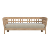 Butler Specialty Monhegan Teak Outdoor Sofa XRT Natural Teak Teak Wood, Foam, Fabric 5654436-BUTLER