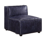 Birdie Contemporary Modular - Armless Chair Vintage Blue TGL (tbc) 56595-ACME