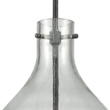 Sunderland 12'' Wide 1-Light Mini Pendant - Silvered Graphite