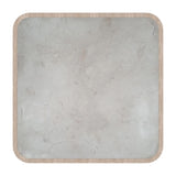 Butler Specialty Monhegan Outdoor Teak and Marble Coffee Table XRT Natural Teak Teak wood, marble 5666436-BUTLER