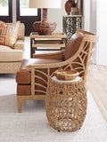 Los Altos Madrid Woven Accent Table