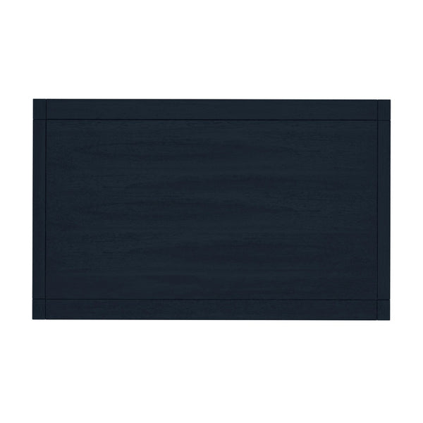 Butler Specialty Lark 2 Drawer Wide Nightstand XRT Navy Blue Acacia Wood, MDF, Acacia Veneer 5670291-BUTLER