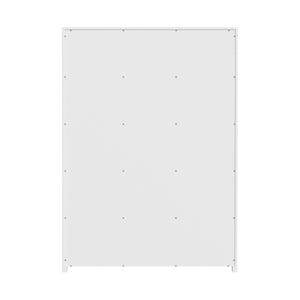 Butler Specialty Lark 5 Drawer Dresser XRT White Acacia Wood -MDF -Acacia Veneer 5672304-BUTLER