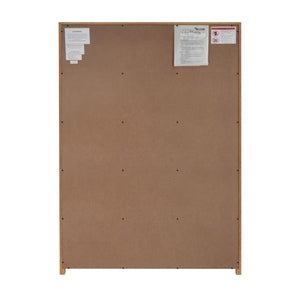 Butler Specialty Lark Natural 5 Drawer Dresser XRT Natural Acacia Wood -MDF -Acacia Veneer 5672312-BUTLER