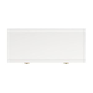 Butler Specialty Lark 2 Door Cabinet with Storage XRT White Acacia Wood -MDF -Acacia Veneer 5673304-BUTLER