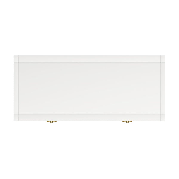 Butler Specialty Lark 2 Door Cabinet with Storage XRT White Acacia Wood -MDF -Acacia Veneer 5673304-BUTLER