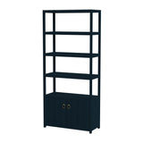 Lark  4- Tier Etagere Bookcase Cabinet