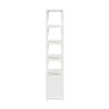 Butler Specialty Lark  4- Tier Etagere Bookcase Cabinet XRT White Pine Wood -MDF 5674304-BUTLER