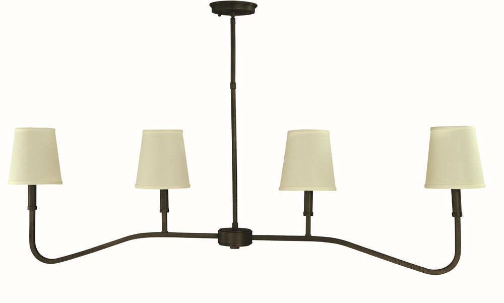 Framburg 4-Light Iron Island Chandlier 5684 IRON