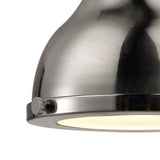 Rutherford 9'' Wide 1-Light Mini Pendant - Brushed Nickel
