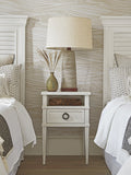 Ocean Breeze Royal Palm Louvered Headboard 3/3 Twin