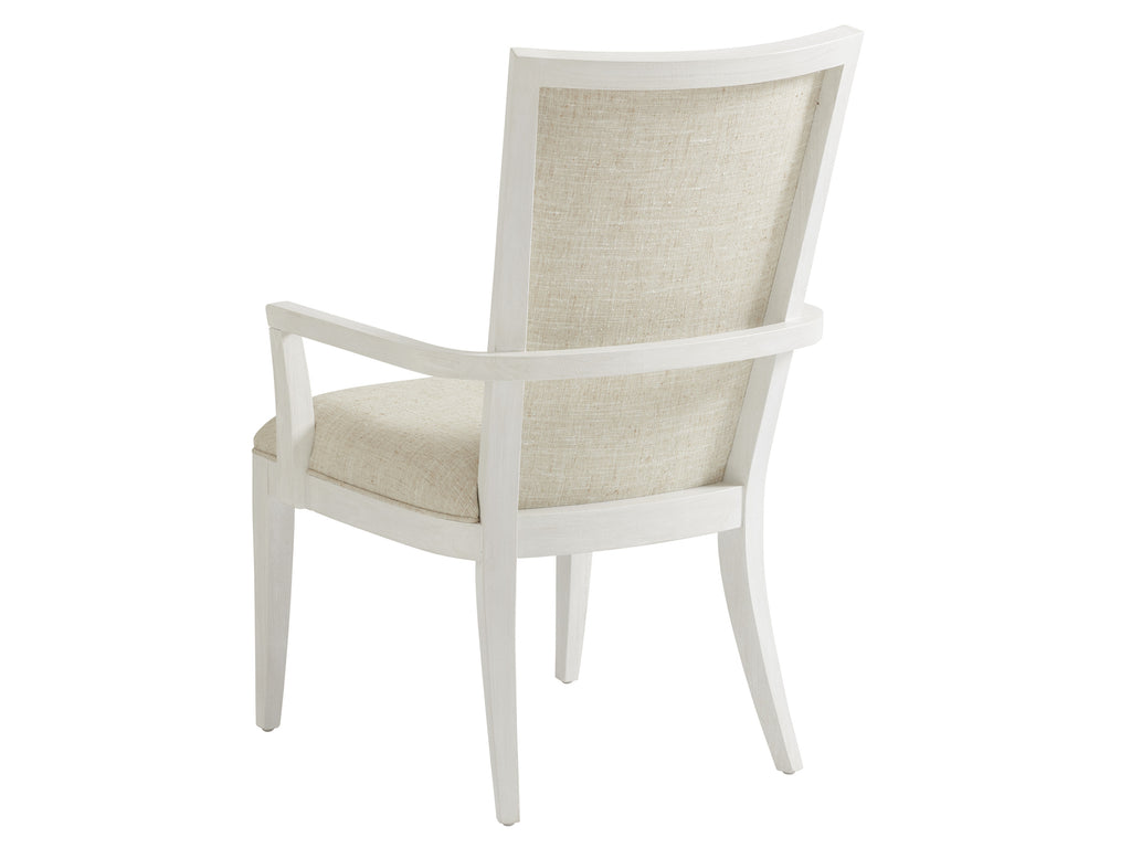 Ocean Breeze Sea Winds Upholstered Arm Chair