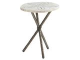 Ocean Breeze Sand Dollar End Table