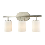 Pemlico 20'' Wide 3-Light Vanity Light - Satin Nickel