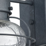 Onion 18'' High 1-Light Outdoor Sconce - Aged Zinc